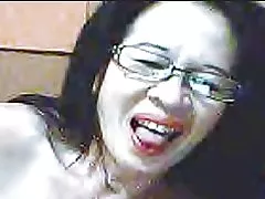 Pinay يلعب على كام