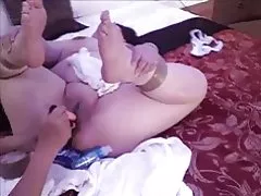 السمين لعبة ناضجة الآسيوية هواة اللعب